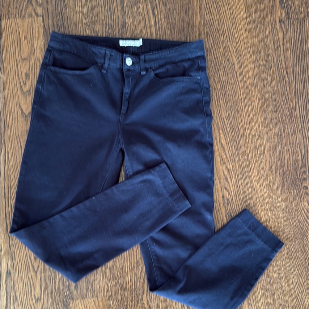 Peter Millar Navy Ankle Length Soft Jeans with Stretch Fit